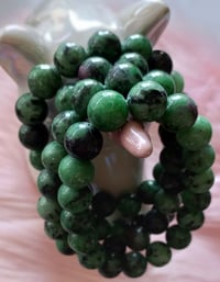 Ruby Zoisite Bracelet