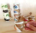 Romanian Folk Art Mini Cup