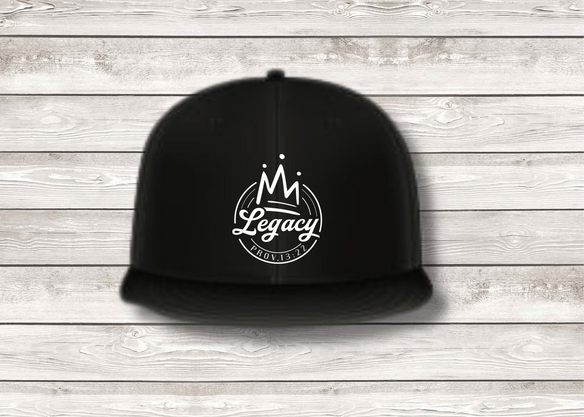 Supreme Trimmer Hat - Black Hat, White Logo Golf/Baseball Style
