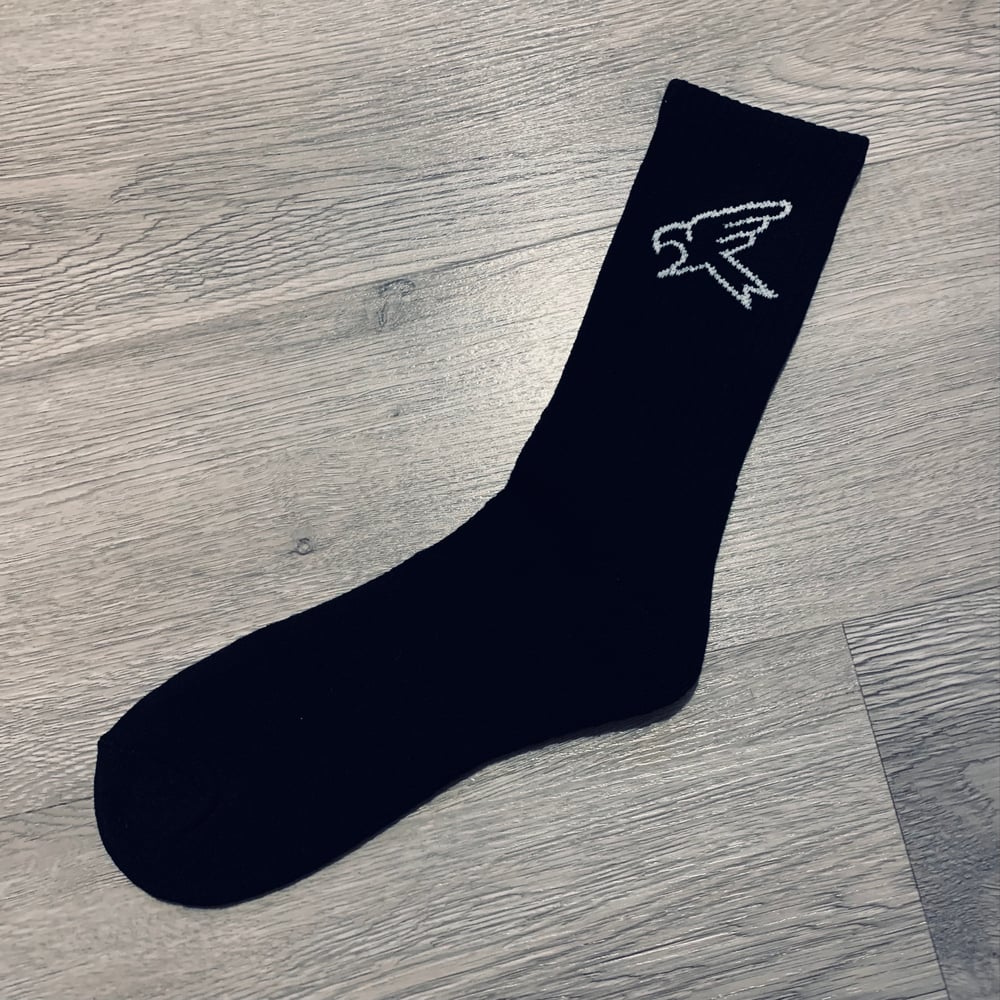 Image of Black Sports Socks