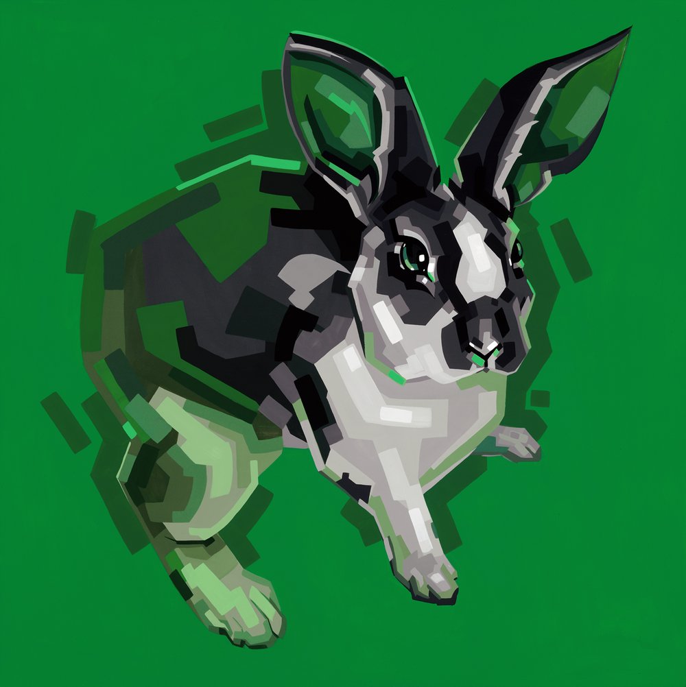 Big Rabbit - Original Painting