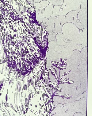 Island Print in Orchid