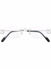 Image 1 of CARTIER CT0344O 002 SHINY SILVER EYEWEAR