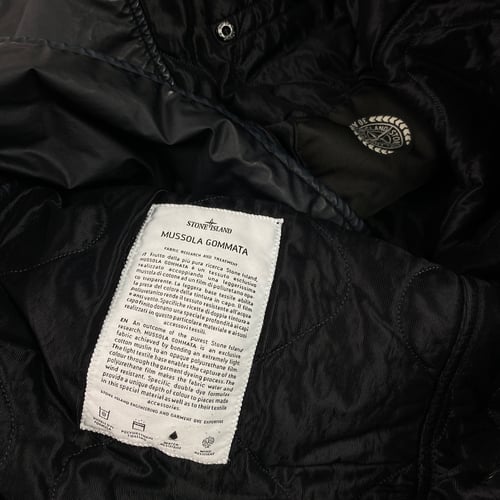 Image of AW 2012 Stone Island Mussola Gommata button up jacket, size large