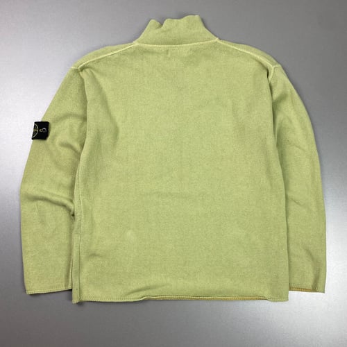 Image of AW 2005 Stone Island 1/4 zip up sweatshirt, size large