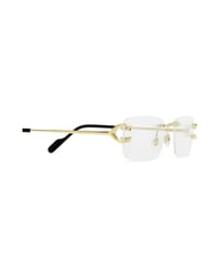 Image 1 of CARTIER CT0344O 001 GOLD EYEWEAR