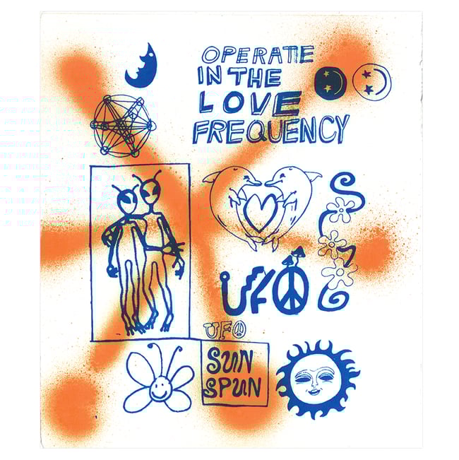 Operate in the Love Frequency Print