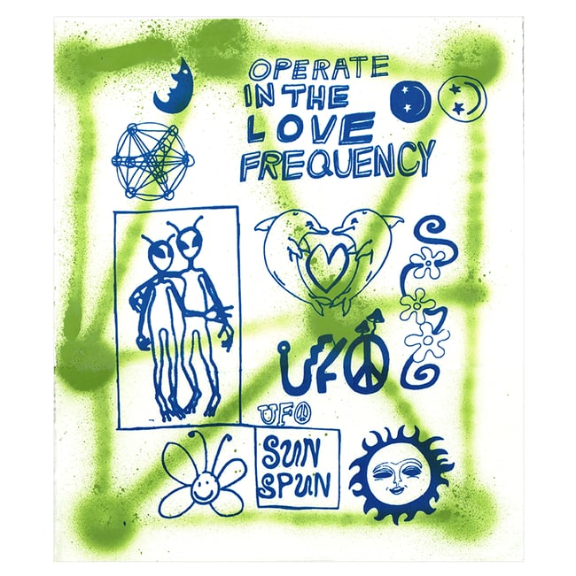Operate in the Love Frequency Print