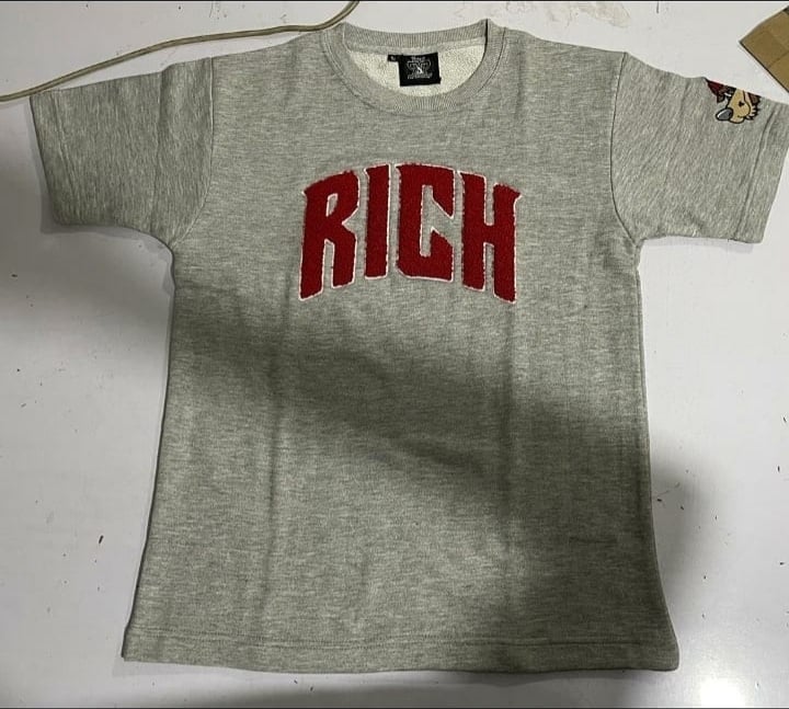 Grey Rich and Rebellious Short set