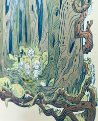 Image 3 of Large Crooked Woods Risograph Print