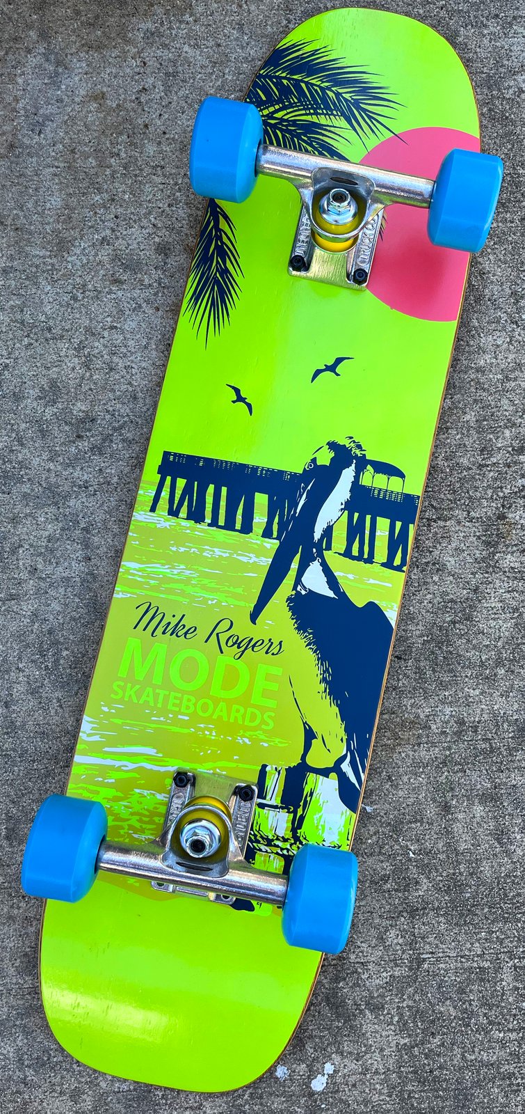 Mode Skateboards Mike Rogers Freestyle Complete Board