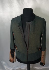 Image 5 of DENIM UPCYCLED LADIES JACKET 