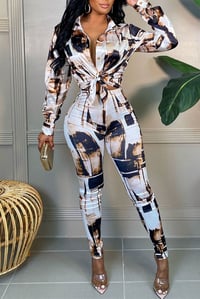 Image 1 of Fashion Print Two Piece
