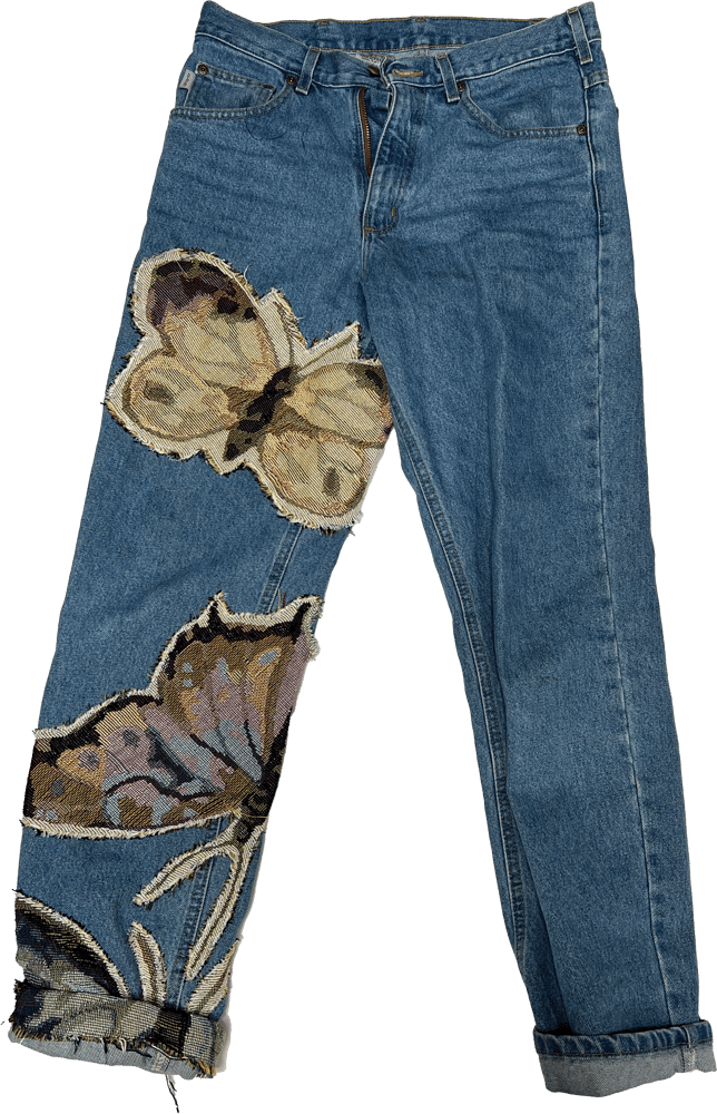 Image of Carhartt Denim Patchwork "Butterfly"