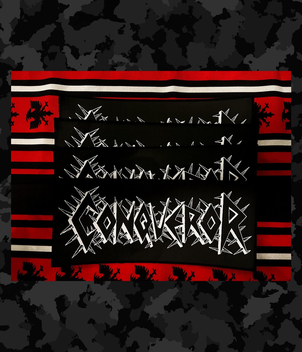Conqueror Logo / Large 10 x 4.25 inch / Woven Lower Back Patch | By ...
