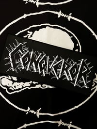 Image 2 of Conqueror Logo / Large 10 x 4.25 inch / Woven Lower Back Patch 