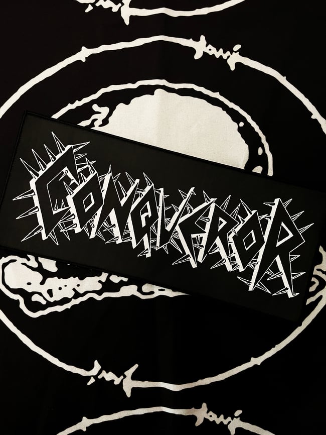 Conqueror Logo / Large 10 x 4.25 inch / Woven Lower Back Patch | By ...