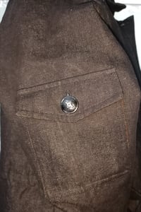 Image 5 of BLACK DENIM COAT UNISEX