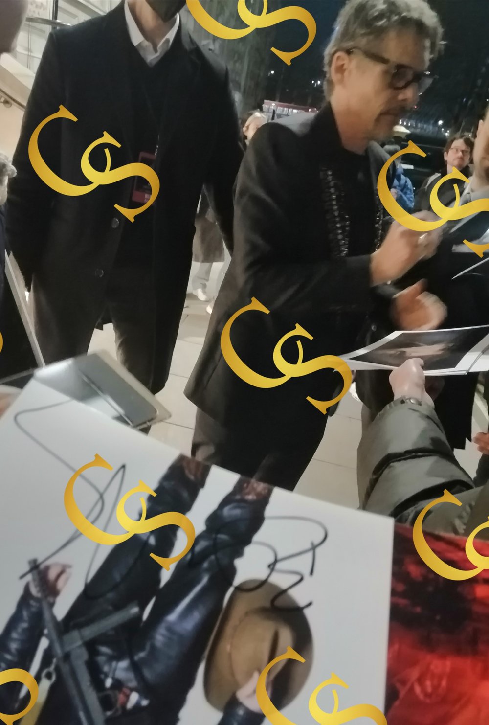 Ethan Hawke Stockholm Signed 10x8 