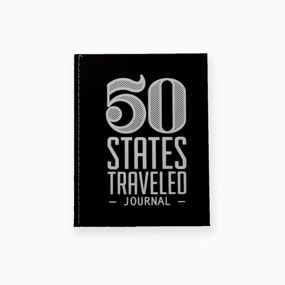 Image of 50 States Traveled Journal