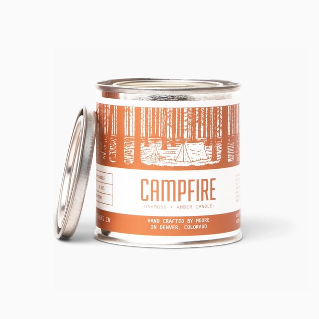 Campfire Candle-1/2 Pint
