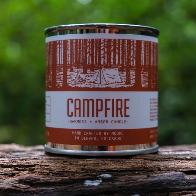 Campfire Candle-1/2 Pint