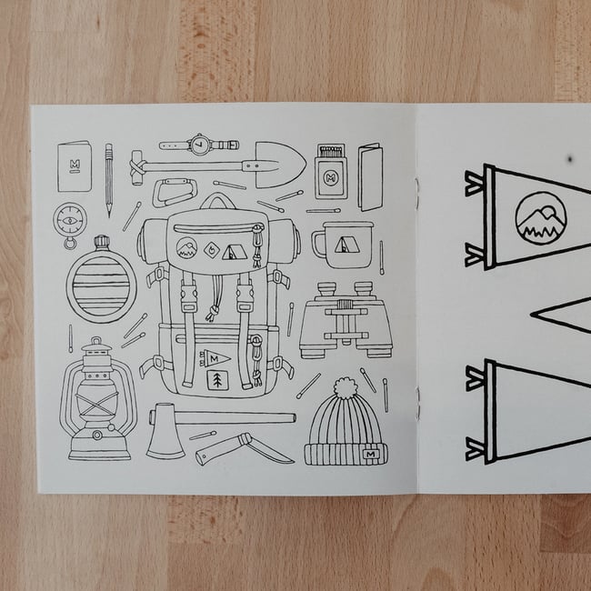 Moore Colouring Book