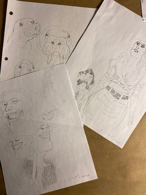 Assorted Doodles, Batch 017