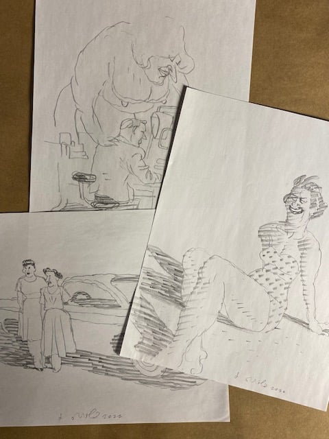 Assorted Doodles, Batch 021