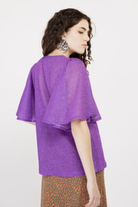 Image 4 of MAGLIA MINA LUREX VIOLA €89 - 50%