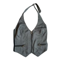 Grey Halter Vest