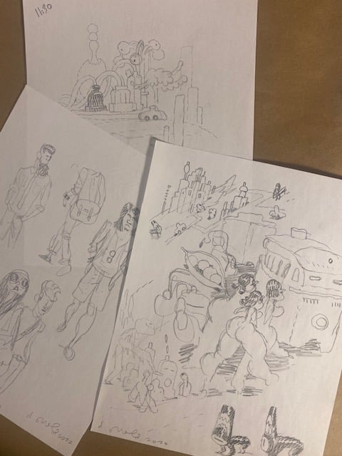 Assorted Doodles, Batch 036