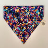 Paint Flower Dog Bandana