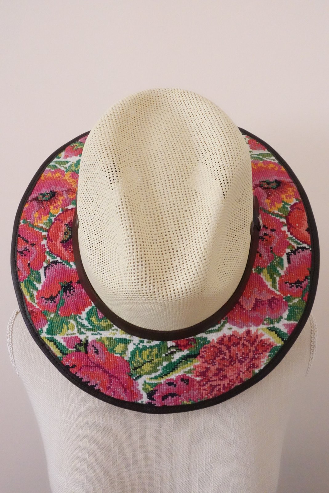 Huipil Fedora Hat- Tan | Chapilinda