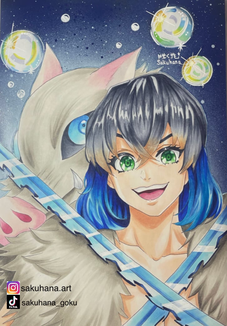 Inosuke Hashibira | Sakuhana Art