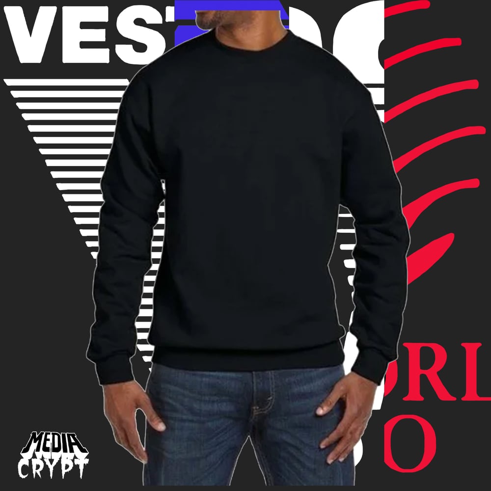 Image of Crew Sweatshirt Any 1 or 2 Color Design
