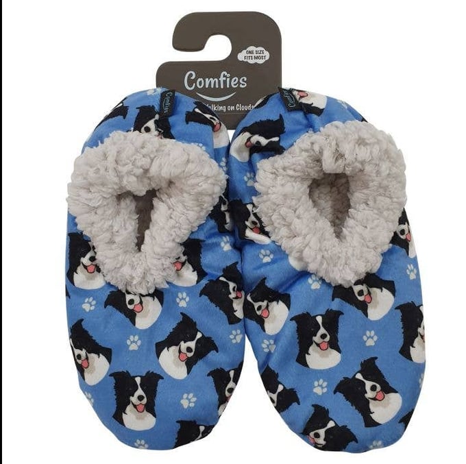 Image of Border Collie Slippers 