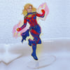 Captain Marvel acrylic standee