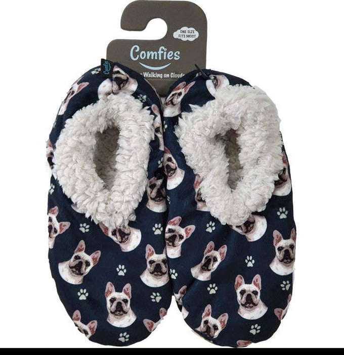 Image of French Bulldog Slippers 
