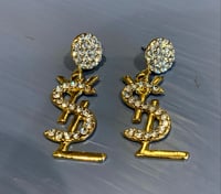 Image 1 of Drop The Designer Earrings 