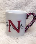 Personalized Coffee Mug With Name/Bling 