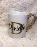 Personalized Coffee Mug With Name/Bling 