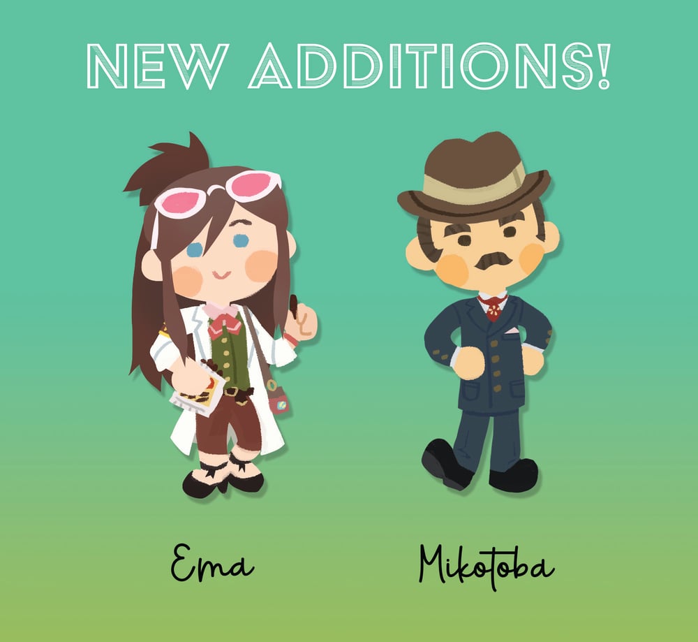 Image of Ace Attorney Charms