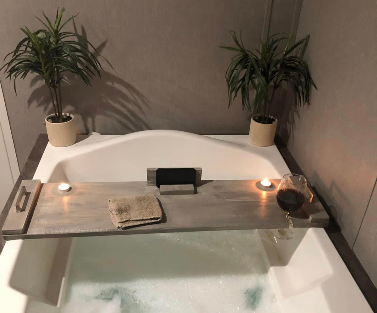 Bathtub Caddy for Large tubs J’s Creative Craft Shop LLC