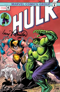 SIGNED Hulk #6 Arsenal/Cape&Cowl Store Exclusive X-Men Animated Series 181 Homage by Larry Houston