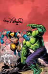 SIGNED VIRGIN EDITION Hulk #6 Arsenal/Cape&Cowl Store Exclusive X-Men Animated 181 Homage Houston