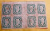 CONFEDERATE BLOCK OF 8 TEN-CENT STAMPES MINT UNUSED #ON0159