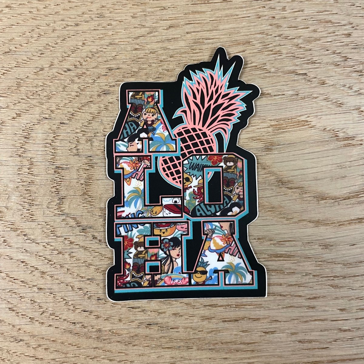 Kawaii Aloha 3'' Vinyl Sticker / Pipe Dreams Surf Co