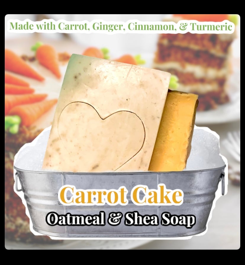 Image of CARROT CAKE SOAP