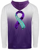 Image 4 of UNISEX LIMITED EDITION PURPLE FADE HOODIE (PRE-ORDER)